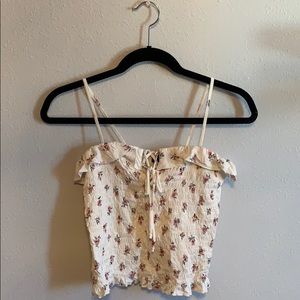 Floral tank top